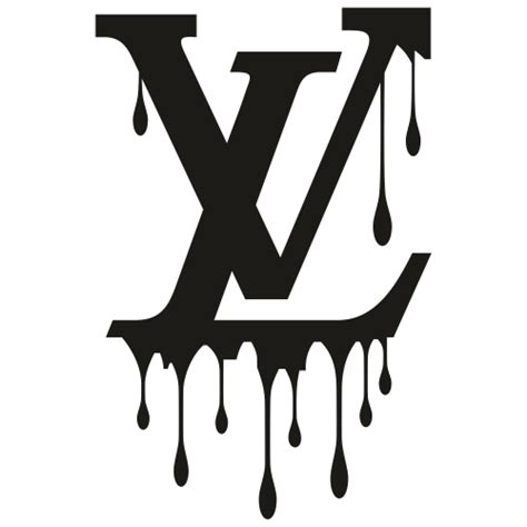 louis vuitton drip logo png|printable louis vuitton logo.